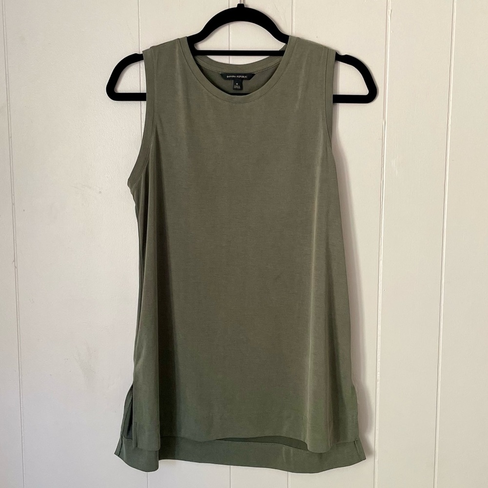Banana republic green tunic